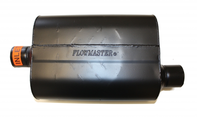 Flowmaster ラウンドマフラー 約44cm Flowmaster 942548 Flowmaster Super 44 Series Chambered Muffler